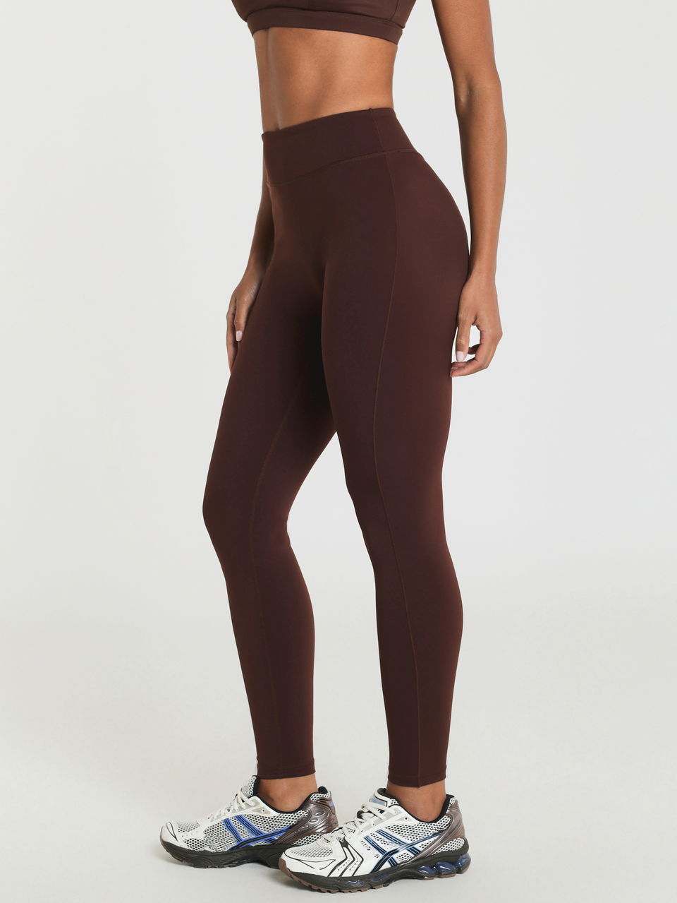 11SKNDS High Waist Sculpting Leggings With V-Back Waistband Detail, Buttery Soft Fabric With Sweat-Wicking, Stretchy, Tummy Control & Butt-Lifting, For Gym Workout Fitness Studio, Running, Training & Hy-Rox