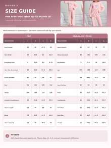 SHEIN Cute Heart Mug Embroidered PlushSolid Olor Casual Pajama Set - Baby Pink - View 8