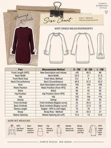 SHEIN Women Round Neck Loose Fit Burgundy Sweater Dress With Bow Sleeve Detailed - Burgundy - View 1