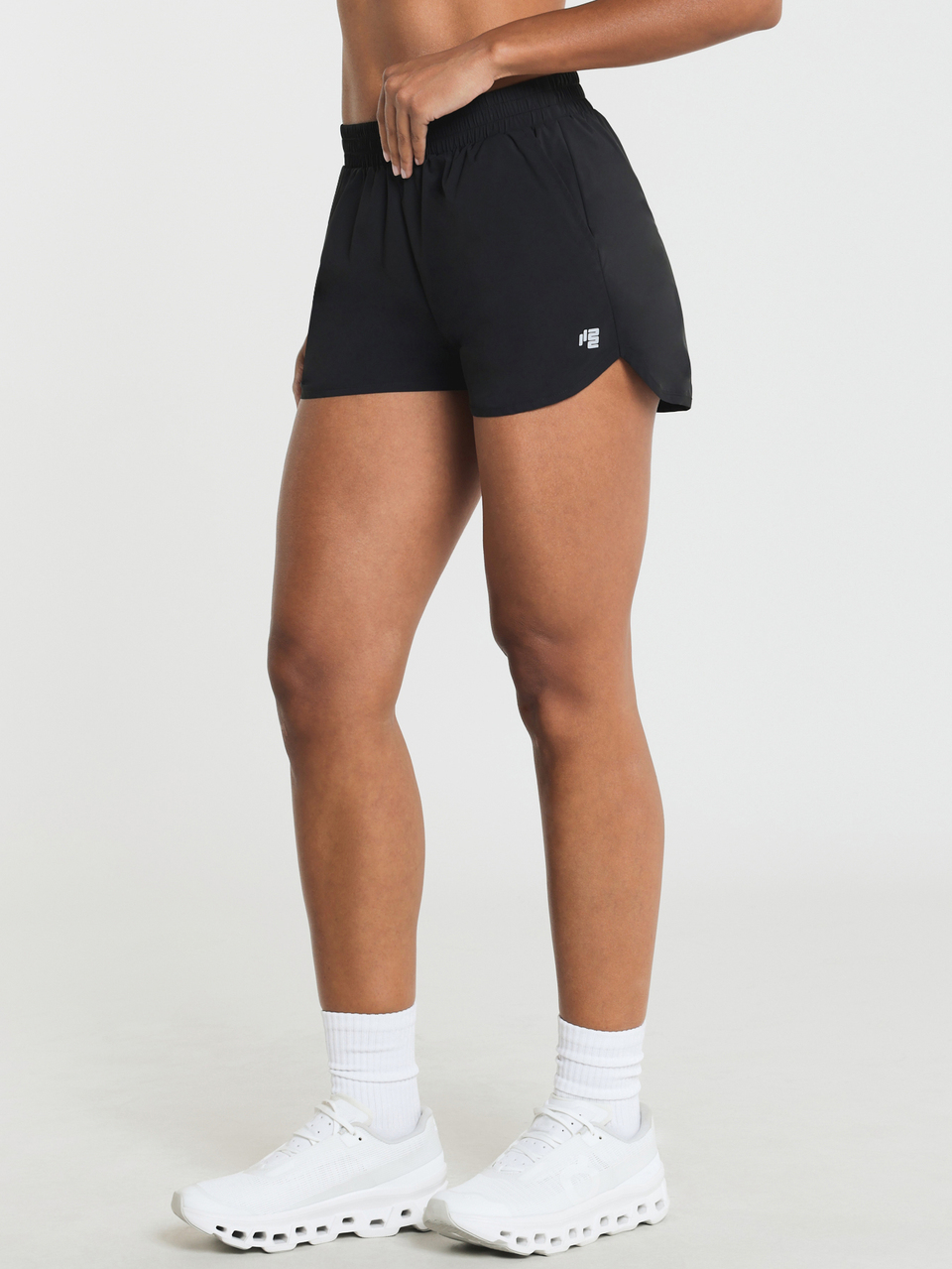 11SKNDS Lightweight Woven Running Shorts With Elastic Waistband And Split Hem, Quick Dry Training Active Short Inseam Athletic Performance Gym With Sweat-Wicking, Stretchy & Sculpting, For Workout Fitness Yoga Pilates Studio & Hy-Rox
