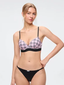 Bonmuse 3pcs/Set Women's Comfortable Underwire Bras - Multicolor - View 2