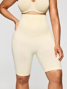 SHAPORA 1 pieza Prenda moldeadora de talla grande sin costuras - Beis - Ver 4