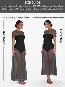 GlowEve CURVE Plus Contrast Trim Button Front Dress Fall - Multicolor - View 5