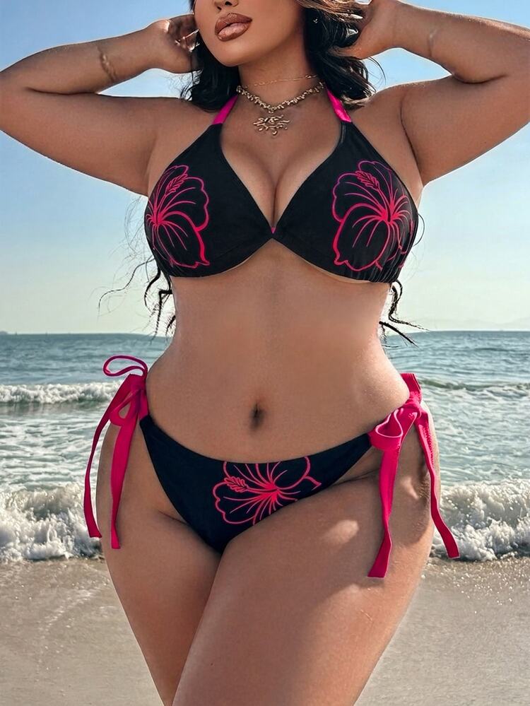 Swim SXY 2026 Summer Women's Beach Bikini Sexy Vacation Plus Size