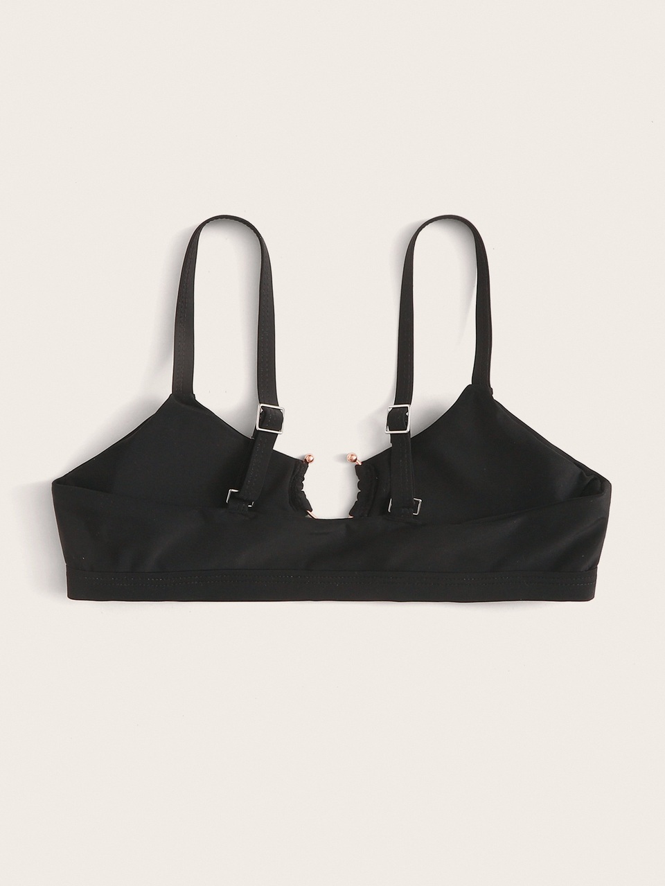 Summer Beach Ring Linked Bikini Top