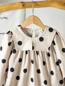 SHEIN فساتين طفلة صغيرة - متعدد الألوان - مشاهدة 3