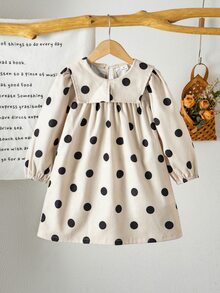SHEIN فساتين طفلة صغيرة - متعدد الألوان - مشاهدة 5