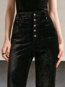 MOTF PREMIUM WOMEN PANTS - Black - View 1