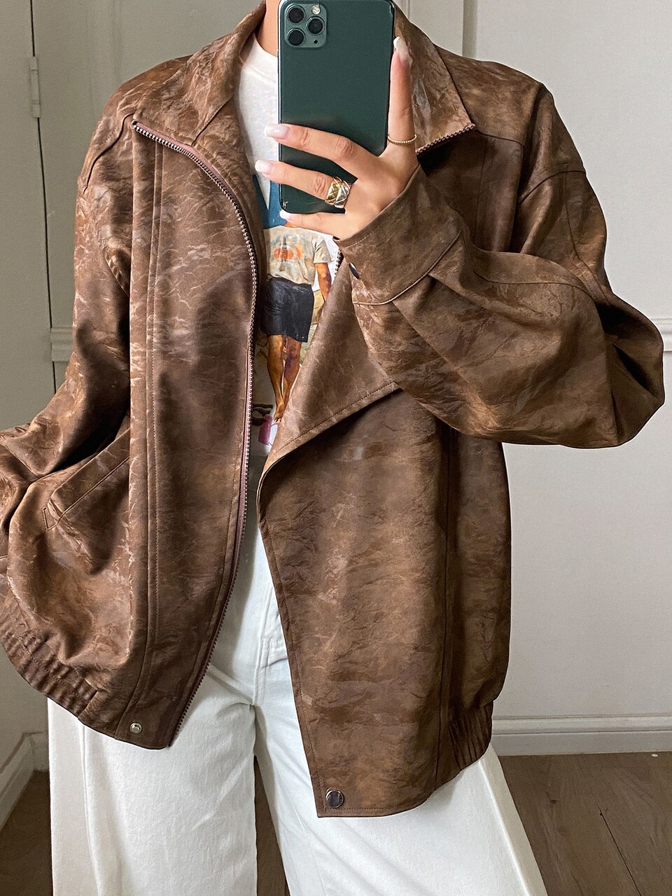 Women's Zip-Up Casual Versatile Daily Travel Long Sleeve Jacket Fall