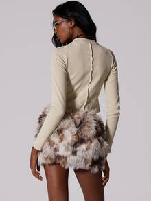 MUSERA Atasan Wanita - Khaki - View 3