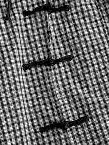 ROMWE MEN Casual Men's New Chinese Style Frog Button Lapel Polo Shirt - Black - View 4
