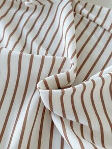 SHEIN 3pcs/Set Baby Girl Spring/Autumn Long Sleeve Ruffle Trim Tops, Cute Simple Casual Versatile Style, Suitable For Indoor, Outdoor, Shopping And Other Occasions - Multicolor - View 10