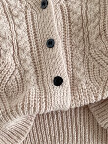 SHEIN Young Girl Autumn/Winter Casual Versatile Solid Color Cardigan - Multicolor - View 6