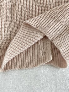 SHEIN Young Girl Autumn/Winter Casual Versatile Solid Color Cardigan - Multicolor - View 7
