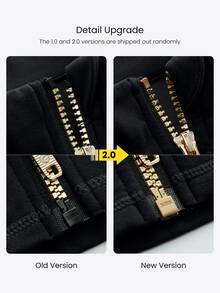 GLOWMODE FeatherFit™ Slim-It Streamline Performance Secure Pockets Zip Up Long Sleeve Jacket Low Impact Yoga Pilates Daily Spring Summer - Black - View 8