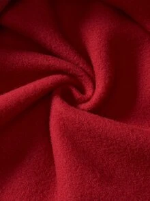 SHEIN Tween Girls Sweet Faux Pearl Bow Print Sweatshirt, Cozy Fall & Winter Styles, Suitable For Autumn/Winter, Back To School Must-Have, Random 1pc Sent - Red - View 3