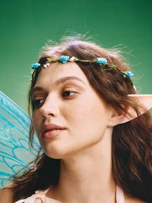 Popjeli 1pc/4pcs Festival Fairy Butterfly Wings, Halloween Party Performance Props, Shiny Angel Wings For Wedding Attire - Multicolor - View 10