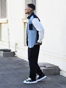 Devon Thys 男士梭織休閒日常年輕商務素色長褲，HIMLAND 男士橄欖綠沙灘長褲夏季輕量抽繩瑜珈褲寬鬆版型皺褶面料度假褲休閒彈性腰直筒褲腳嬉皮波希米亞風節慶褲男士透氣度假裝適用炎熱天氣寬鬆版型卡其綠居家褲男士沙灘褲寬鬆版型彈性腰抽繩瑜珈長褲夏季輕量皺褶紋理褲腳完美適用炎熱夏季日男士夏季長褲男士沙灘褲男士亞麻長褲，父親節禮物 - 黑色 - 查看 4