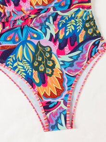 Swim Vcay Women's One-Piece Swimsuit With Random Print, Copyright Purchased,Summer Beach - Multicolor - View 8