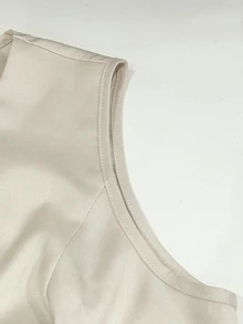 Balvessa Women's Summer Casual Commute Tank Top - Apricot - View 4