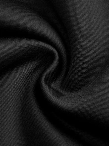 Modmama Maternity Adjustable Waist Casual Daily Tight Leggings - Black - View 9