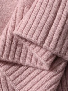 DAZY Women's Solid Color Zipper Casual Versatile Daily Wear Cardigan - Pink - View 2