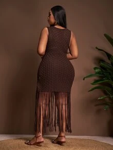 Zivah Spring/Summer New Arrivals. Elegant And Sophisticated, Fall - Rust Brown - View 4