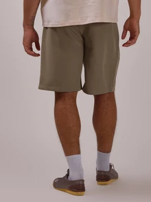 Musero Relaxed Fit Long LIne Gathered Waistband With Belt Deatil Spring Summer Essentials - Army Green - View 5
