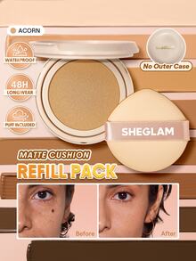 SHEGLAM Lock & Go 持久氣墊粉底(補充裝)-Acorn 品牌美妝化妝品 適合女士與女孩 - Acorn - 查看 1