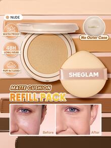 SHEGLAM Lock & Go 持久氣墊粉底(補充裝)-Nude 品牌美妝化妝品 適合女士與女孩 - 裸色 - 查看 1