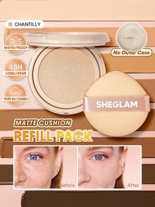SHEGLAM Lock & Go 持久氣墊粉底(補充裝)-Chantilly 品牌美妝化妝品 適合女士與女孩 - Chantilly - 查看 1