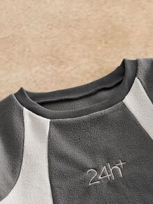 GETOML Men's Casual Elegant Everyday Embroidered Pullover Sweatshirt - Multicolor - View 10