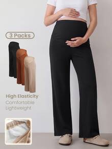 Modmama 3PCS Maternity Pants Fall - Multicolor - View 1