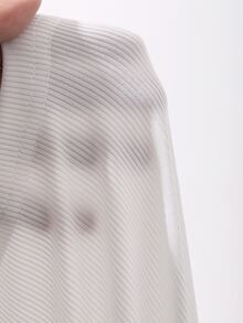 Livesso Women's White Solid Color Cotton Crew Neck Sleeveless Slim Fit Stretch Ribbed Tank Top - White - View 10