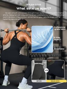 Solea Cove Women's Solid Color Casual Modest Athletic Versatile Daily Workout Gym Travel Sports T-Shirt All Black Summer - Black - View 7
