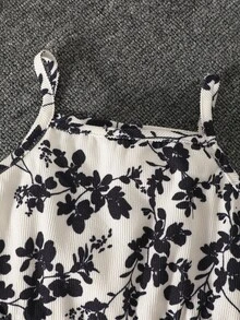SHEIN Elladie kids 年輕女孩外套套裝 - 黑色 - 查看 9