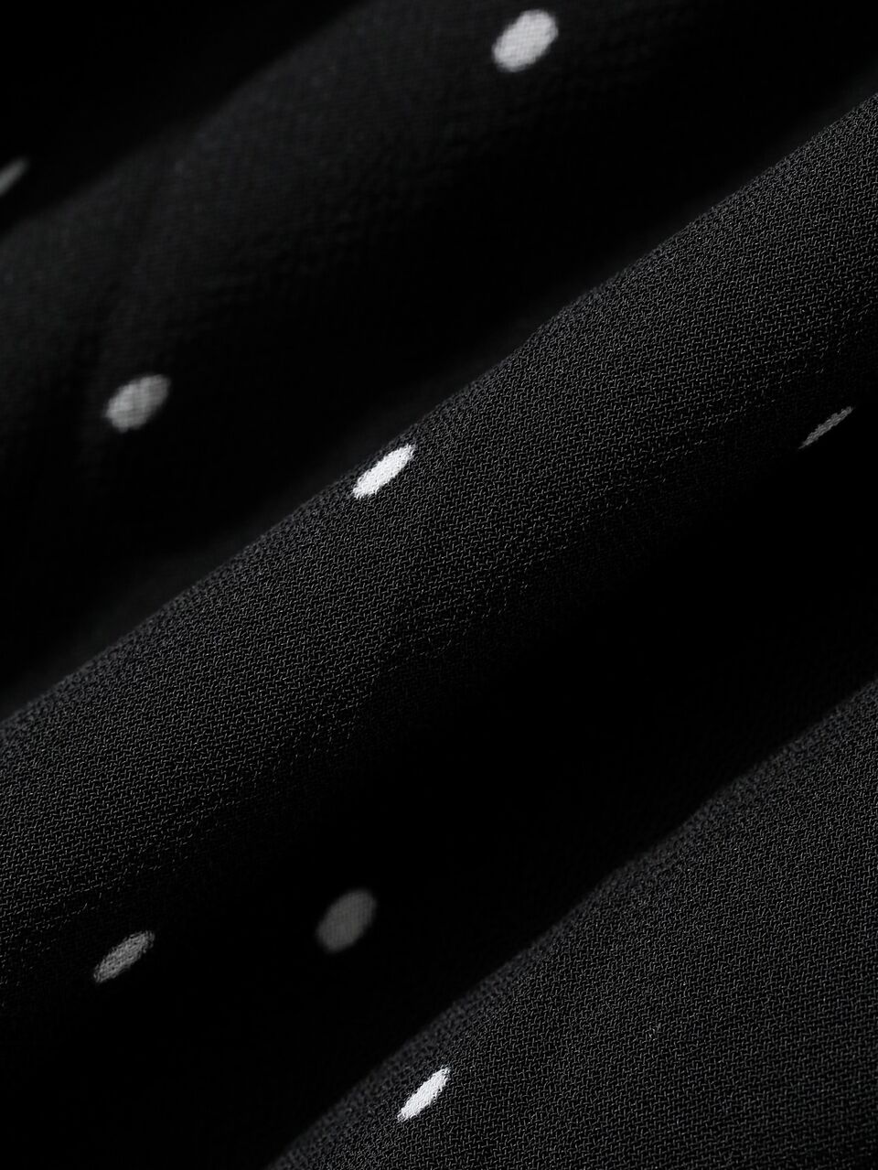 Polka Dot Loose Umbrella Skirt Shirt Dress With Ruffle Trim Long Sleeve Casual Vacation Daily Spring Autumn Maternity Dress