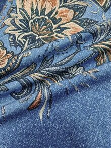 Bytebia Bytebia Vintage American Floral Print Women Loose Button-Up Long Sleeve Shirt - Multicolor - View 7