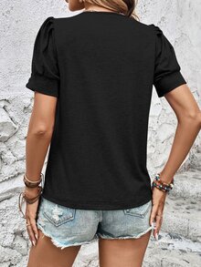 Medorina Women T-Shirts - Hitam - View 2