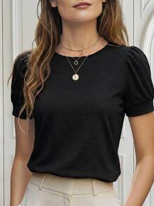 Medorina Women T-Shirts - Hitam - View 7
