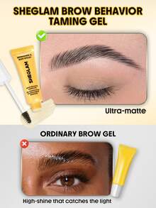 SHEGLAM Brow Behavior Taming 眉膠 品牌美妝化妝品 適合女士與女孩 - 無色 - 查看 4