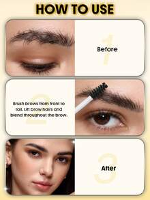 SHEGLAM Brow Behavior Taming 眉膠 品牌美妝化妝品 適合女士與女孩 - 無色 - 查看 5