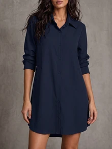 LUMIGAL Women Blouses - Navy Blue - View 4