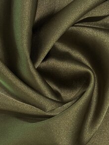 Balvessa Women's Solid Color Cowl Neck Casual Versatile Daily Wear Blouse - Dark Green - View 6
