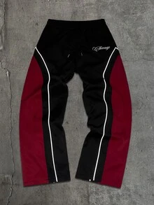 AXEPEAK Men's Zipper Long Sleeve Jacket And Drawstring Waist Pocket Pants Set - Black - View 10