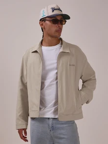 Chaqueta de lona con doble bolsillo "Bordado Musero" Esenciales de primavera y verano - Albaricoque - Ver 2