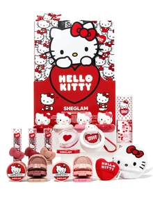 Hello Kitty｜SHEGLAM Full Collection Set Brand Beauty Cosmetic Makeup For Women And Girls - Multicolor - View 12