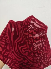 BamGleam 女士时尚性感深V领露背紧身迷你连衣裙 - 紅色 - 查看 7