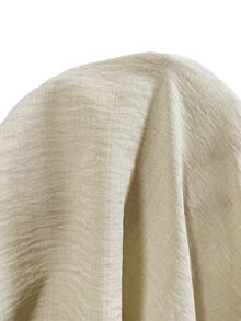 SHEIN 歐美新款時尚優雅圓領不對稱設計下擺裝飾鈕扣長袖休閒女式襯衫，女款春夏上衣，長袖上衣，春季，夏季，度假，外出，Y2K，春季，夏季，返校，休閒，海灘，商務，百搭，性感，女款杏色上衣 - 杏色 - 查看 6