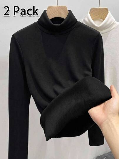 SHEIN 2 Buah Kaos untuk Anak Perempuan Remaja